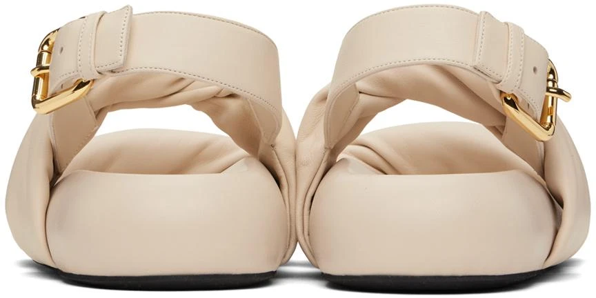 Marni Off-White Back Buckle Sandals 2