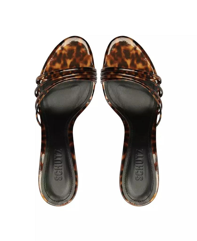 Schutz Women's Inez Kitten Heel Sandals 10