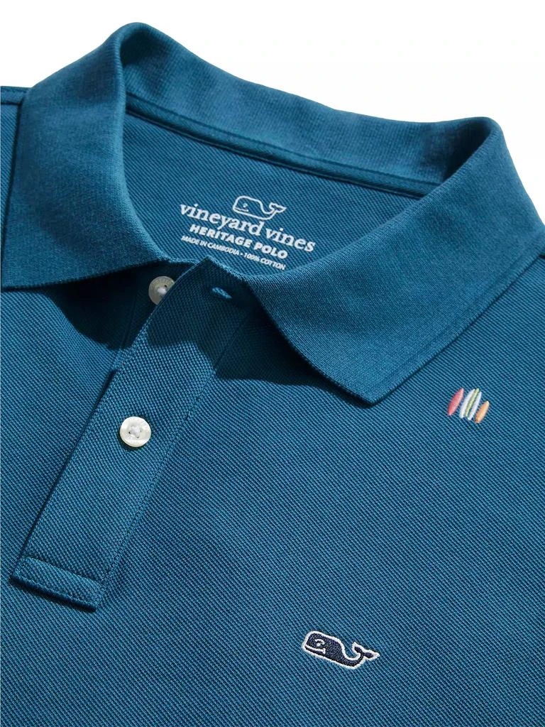 Vineyard Vines Novelty Heritage Cotton Polo Shirt 3