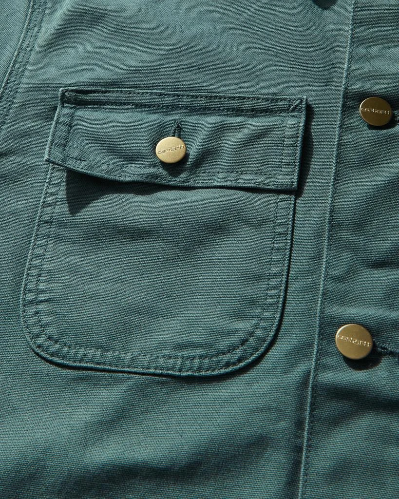 Carhartt WIP Men's Michigan Coat Silver Pine 4
