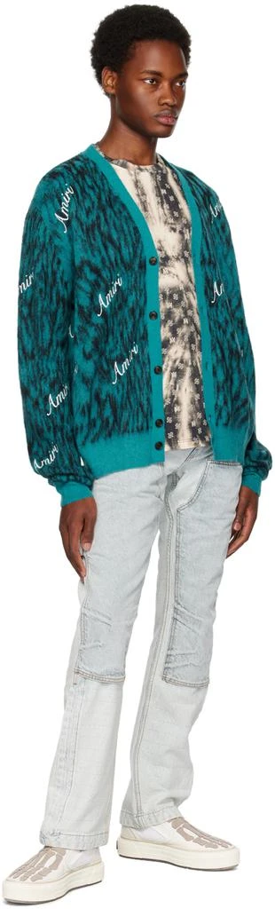 AMIRI Indigo Jacquard Jeans 4