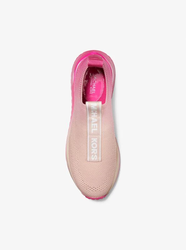 Michael Kors Bodie Logo Tape Ombré Mesh Slip-On Trainer 4