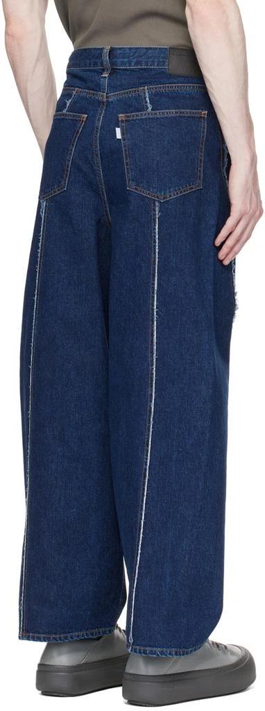 JieDa Indigo Used Jeans 3