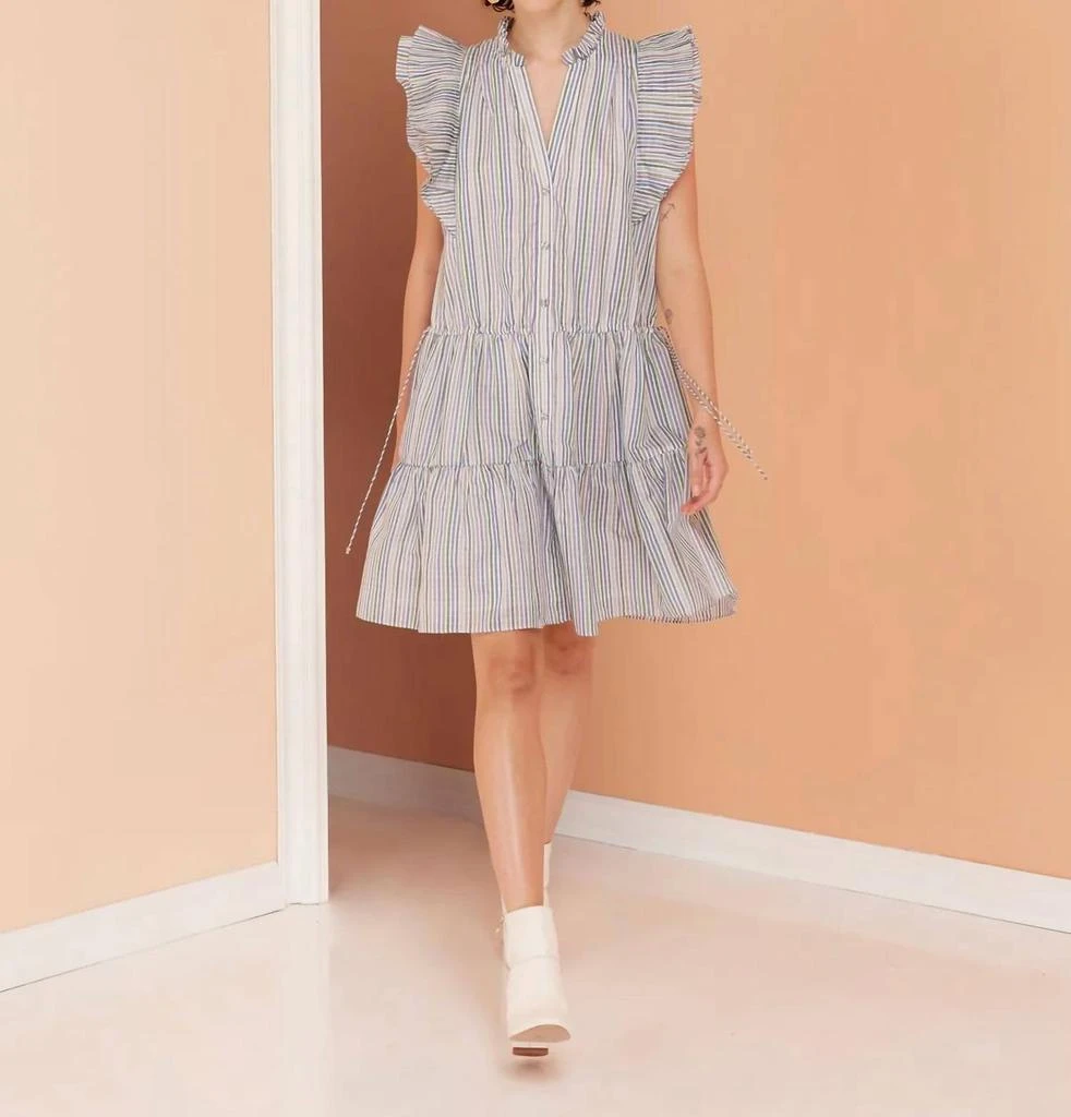 Magali Pascal Magali Pascal - Louisa Mini Dress - Stripe - M Magali Pascal Magali Pascal - Louisa Mini Dress - Stripe - M