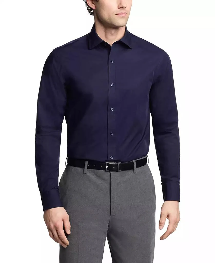 Tommy Hilfiger Men's TH Flex Essentials Slim-Fit Stretch Dress Shirt 1