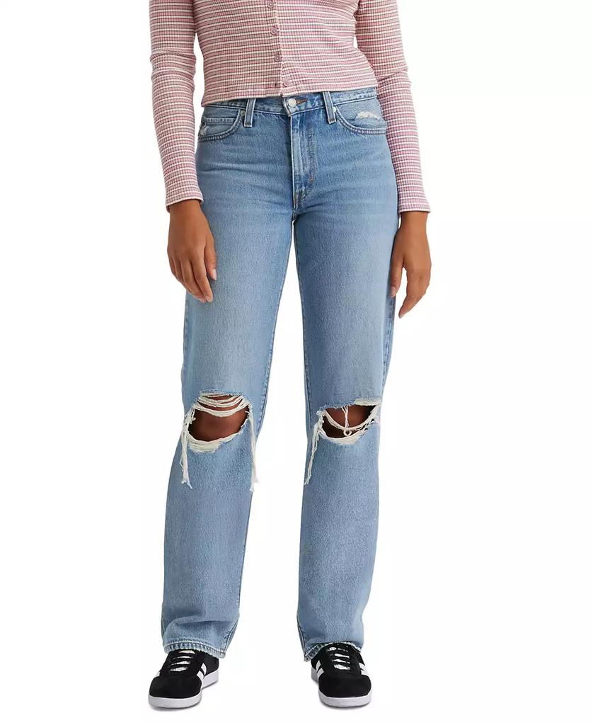 Levi's Women's Mid Rise Cotton 94 Baggy Jeans