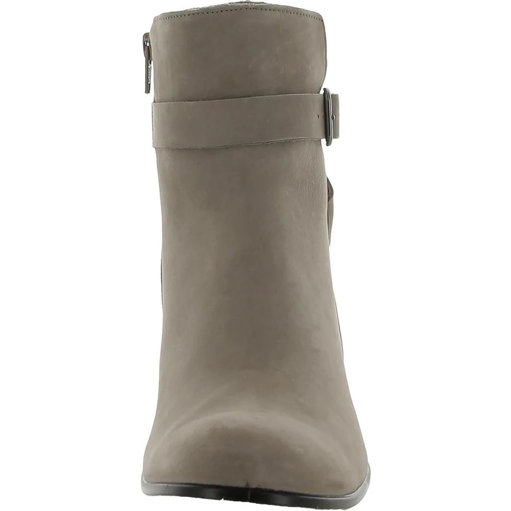 ECCO Womens Leather Textured Ankle Boots 3
