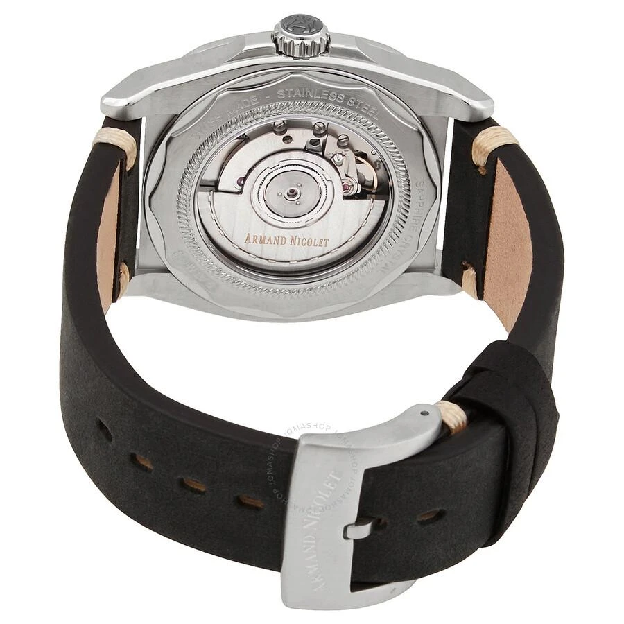 Armand Nicolet JH9 Automatic Black Dial Men's Watch A663HAA-NO-PK4140NR 3