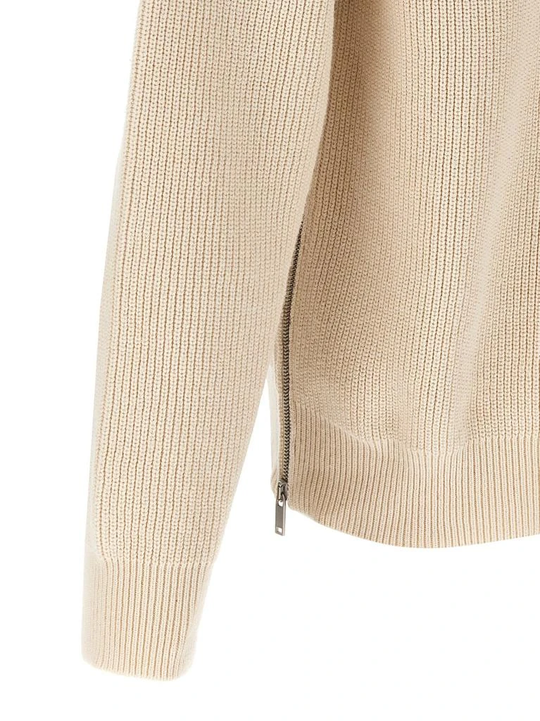 Jil Sander Jil Sander Side-Zip Knitted Jumper 4