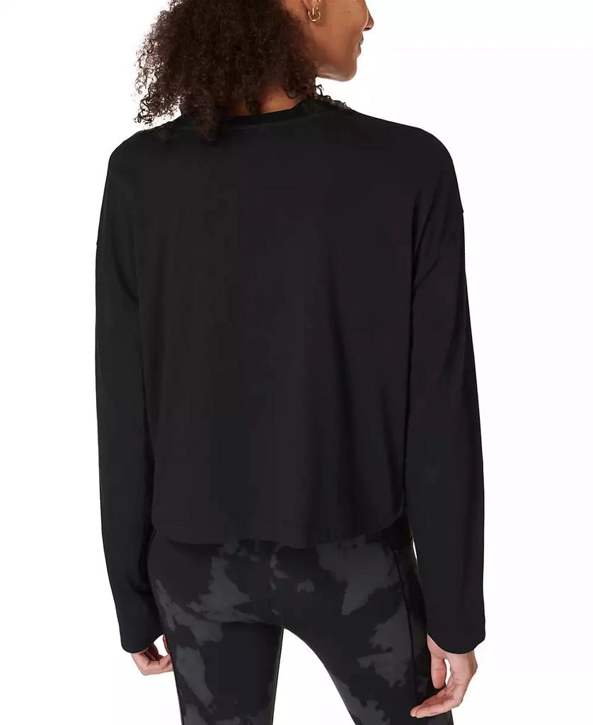 SWEATY BETTY Women's Essential Cropped Long-Sleeve Tee 2