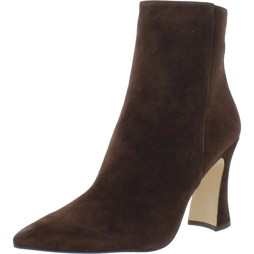 Coach Coach Womens Carter Suede Pointed Toe Booties 1