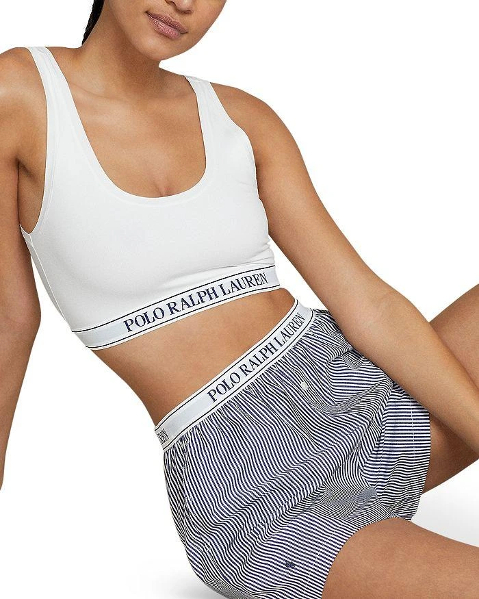 Ralph Lauren Essentials Scoop Crop Tank Bralette 8
