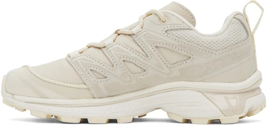 Salomon Beige XT-6 Expanse Leather Sneakers 3
