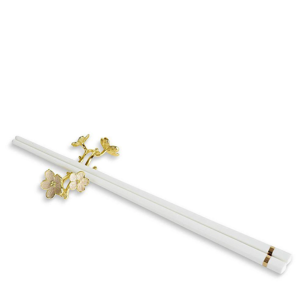 Michael Aram Cherry Blossom Chopsticks 
Stands Set 3