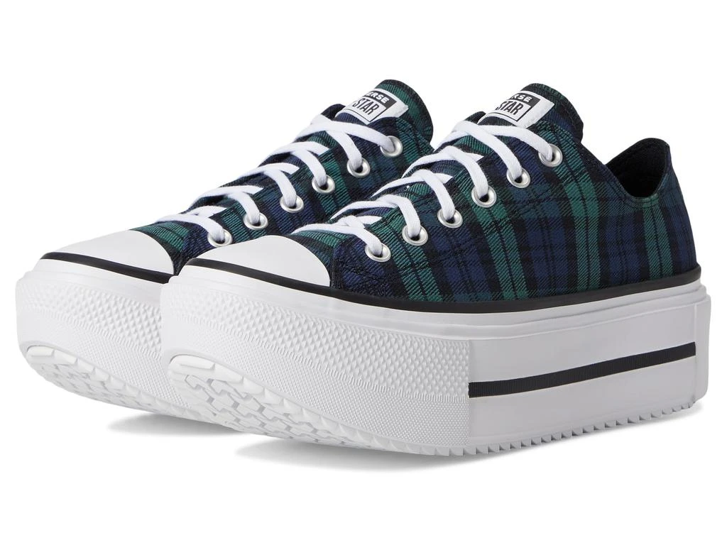 Converse Chuck Taylor All Star Lift Double Stack Platform Plaid 1