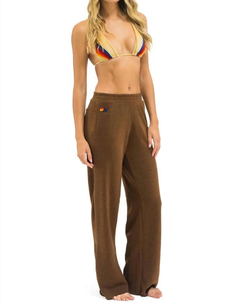 AVIATOR NATION Aviator Nation - Stripe Wide Leg Pocket Sweatpants 4