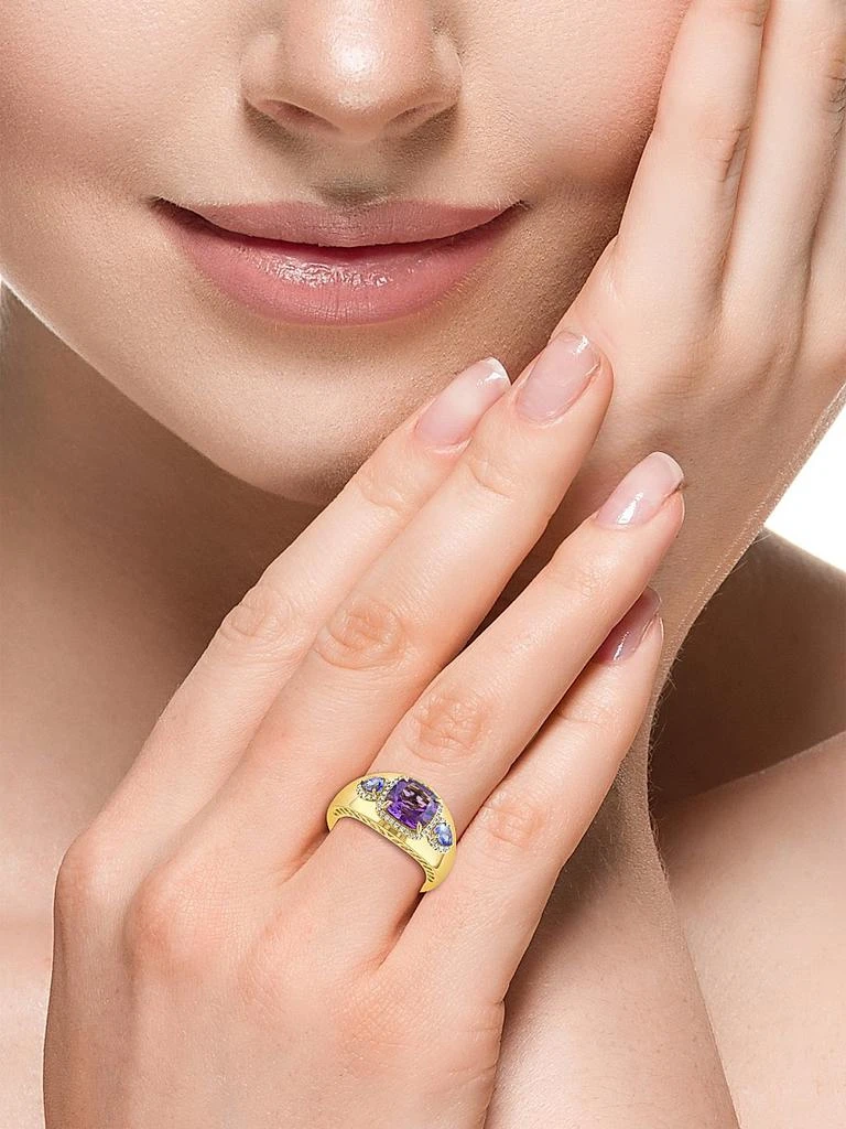 Saks Fifth Avenue Collection 14K Yellow Gold & Multi-Gemstone Ring 2