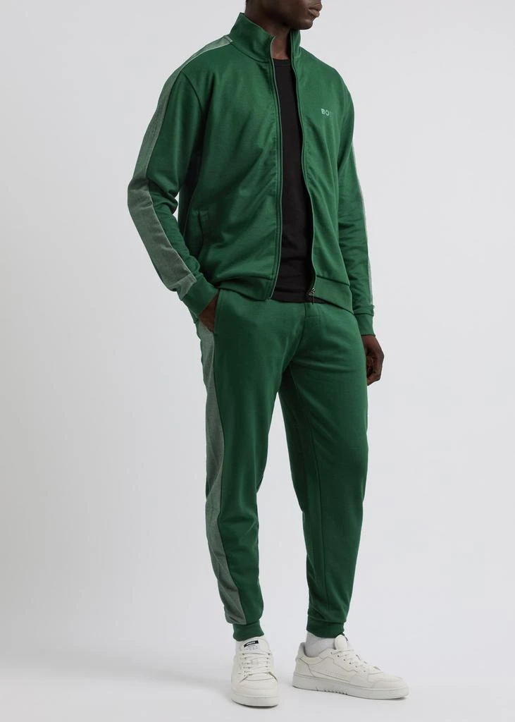 Hugo Boss Panelled cotton-blend sweatpants  4
