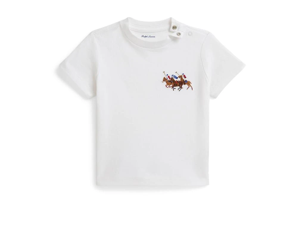 Ralph Lauren Triple-Pony Cotton Jersey Tee (Infant)