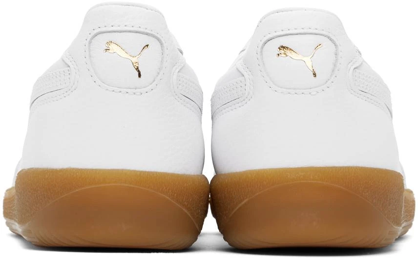 Puma White Palermo Premium Sneakers 2