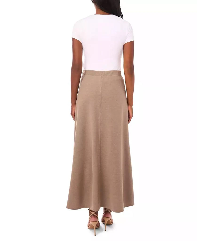 Vince Camuto Women
s Solid A-Line Maxi Skirt 4