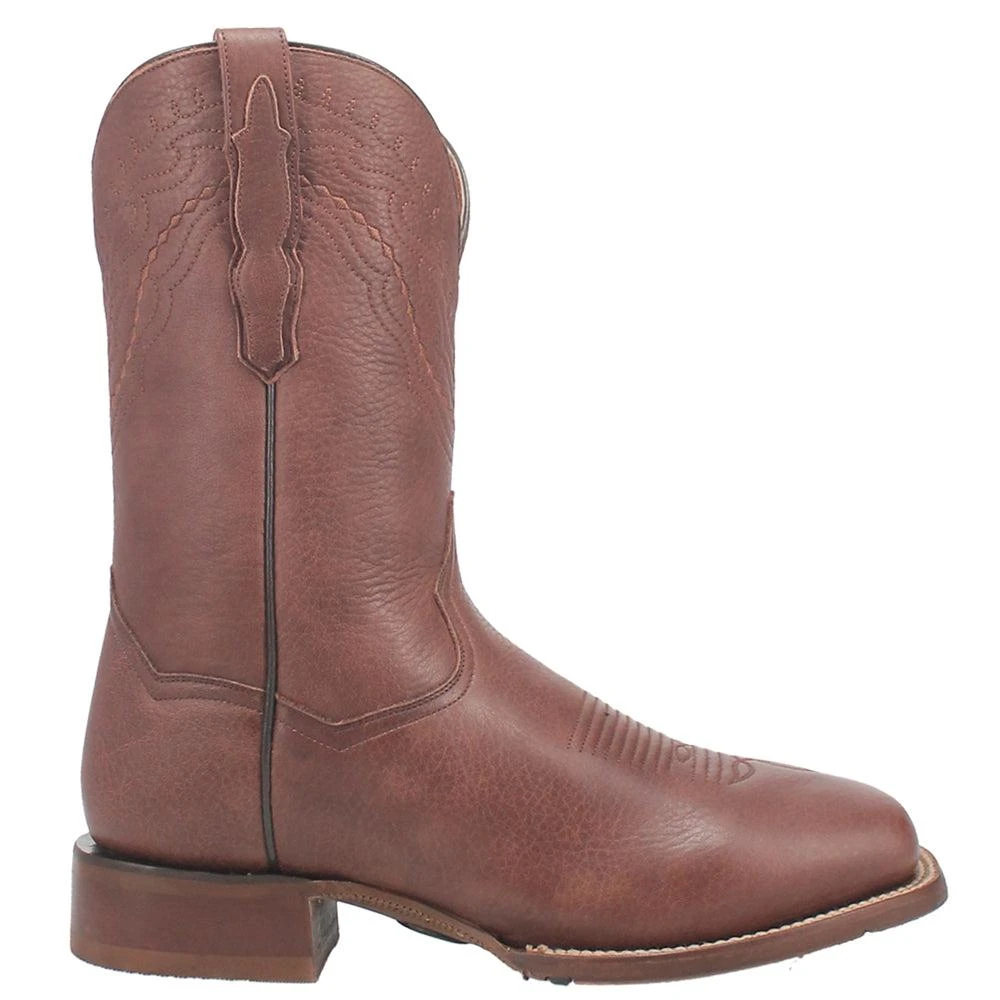 Dan Post Boots Milo Square Toe Pull On Cowboy Boots 1