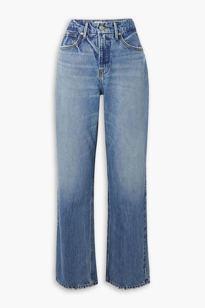 Good American Good '90s high-rise straight-leg jeans