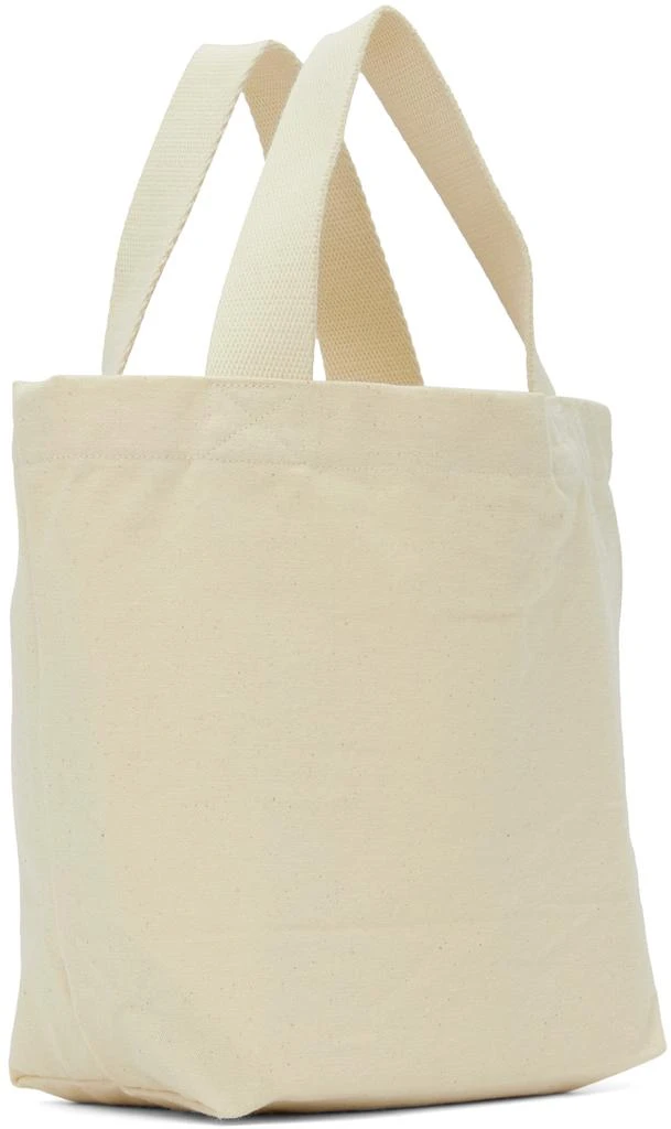 Maison Kitsune Beige Mini 'Café Kitsuné' Tote 3