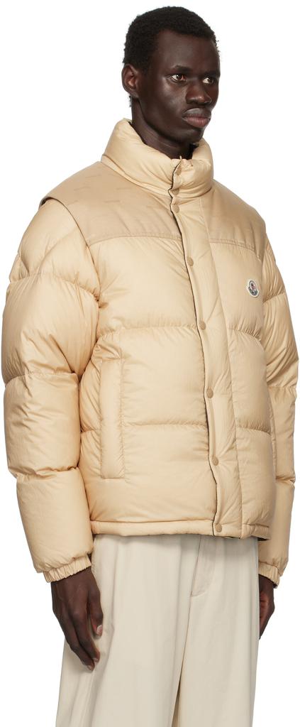 アウターその他 MONCLER 'Epin' down jacket Beige Epin quilted down jacket in beige - Moncler | Mytheresa