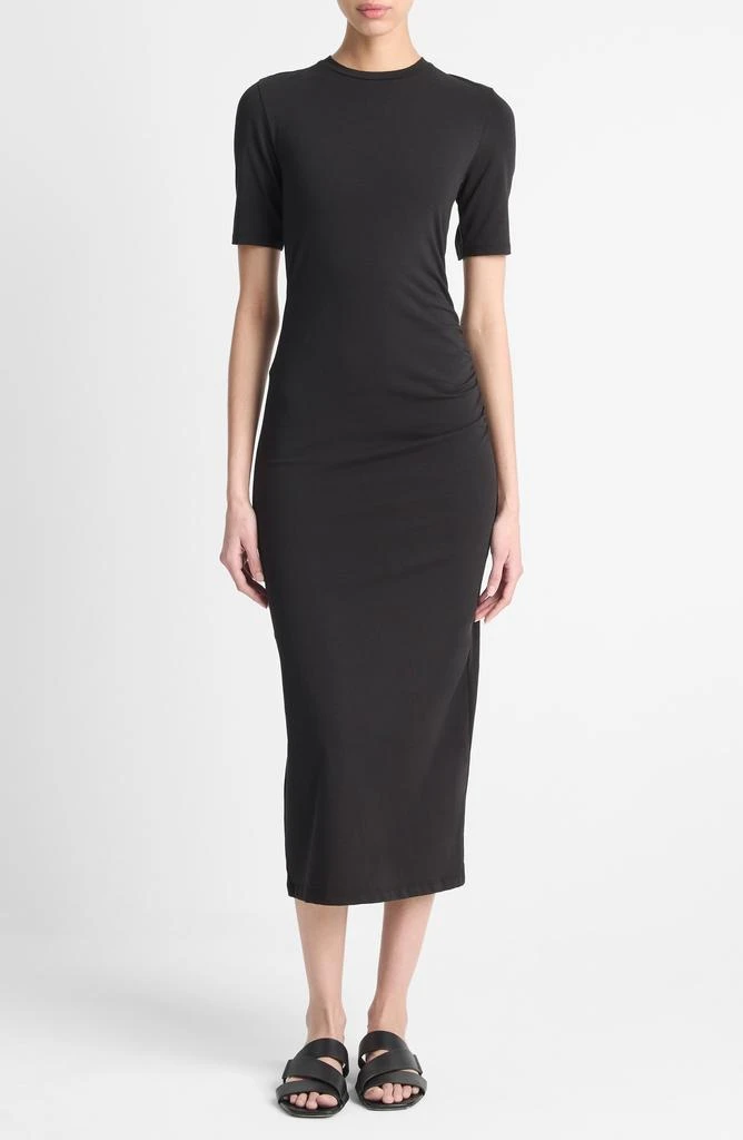 Vince Short Sleeve Midi Dress