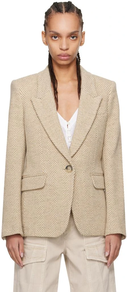 Isabel Marant Beige Kerstin Blazer 1