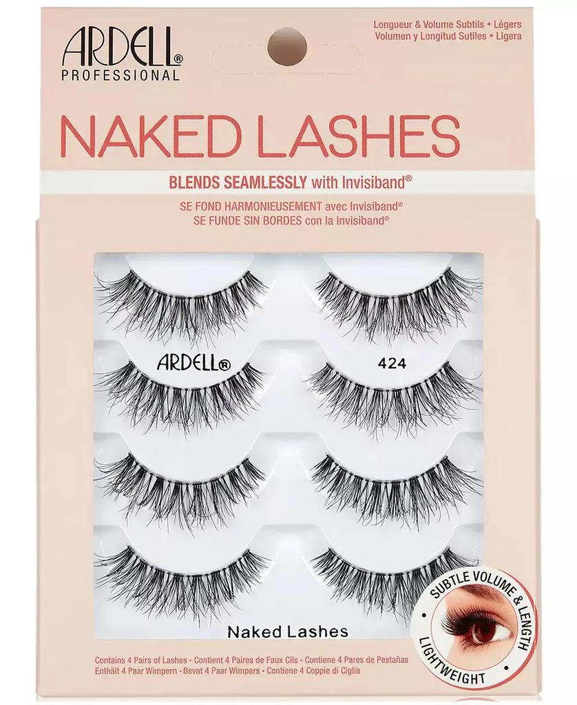 Ardell Naked Lashes #424, 4-Pk. 1