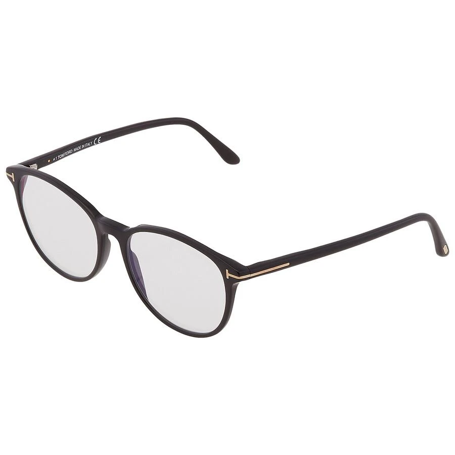 Tom Ford Blue Light Block Oval Ladies Eyeglasses FT5810-B 001 53 3