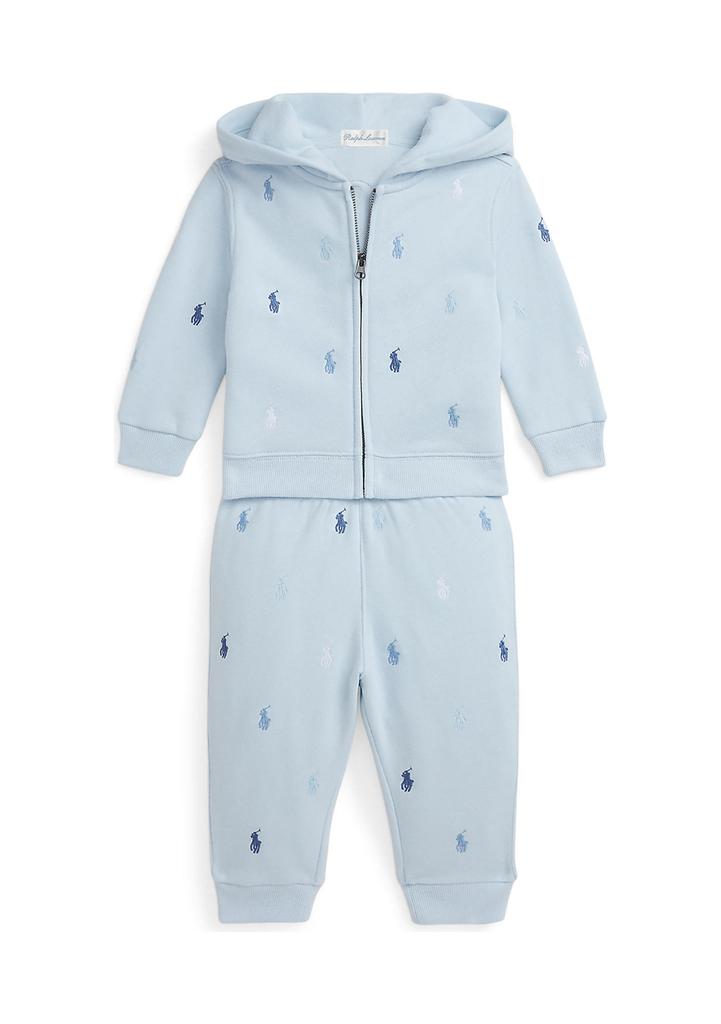 Ralph Lauren Baby Boys Polo Pony Fleece Hoodie 
Pants Set