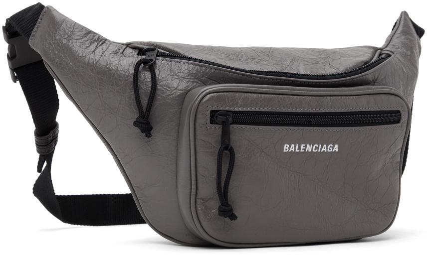 バッグ Balenciaga explorer belt bag Balenciaga Explorer Leather Belt Bag | Black | FARFETCH