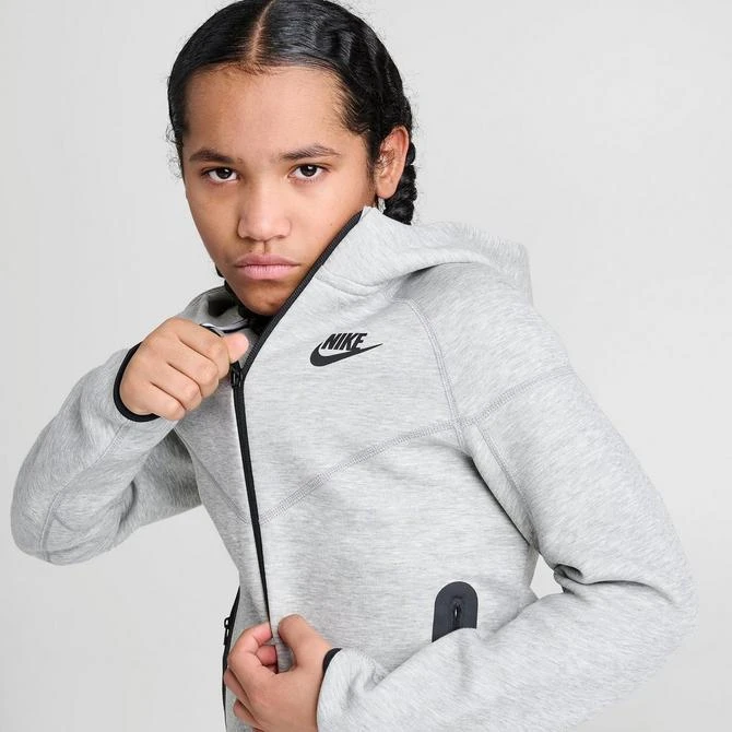 NIKE Boys' Nike Sportswear Tech Fleece Full-Zip Hoodie 5
