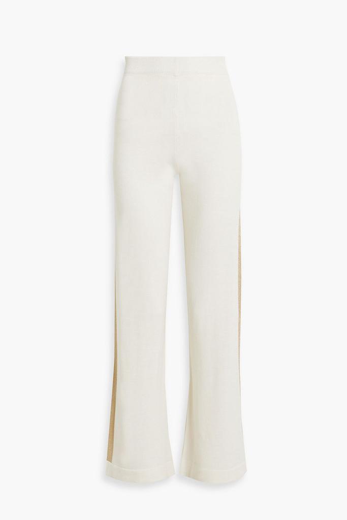 WE NORWEGIANS Geilo striped merino wool track pants
