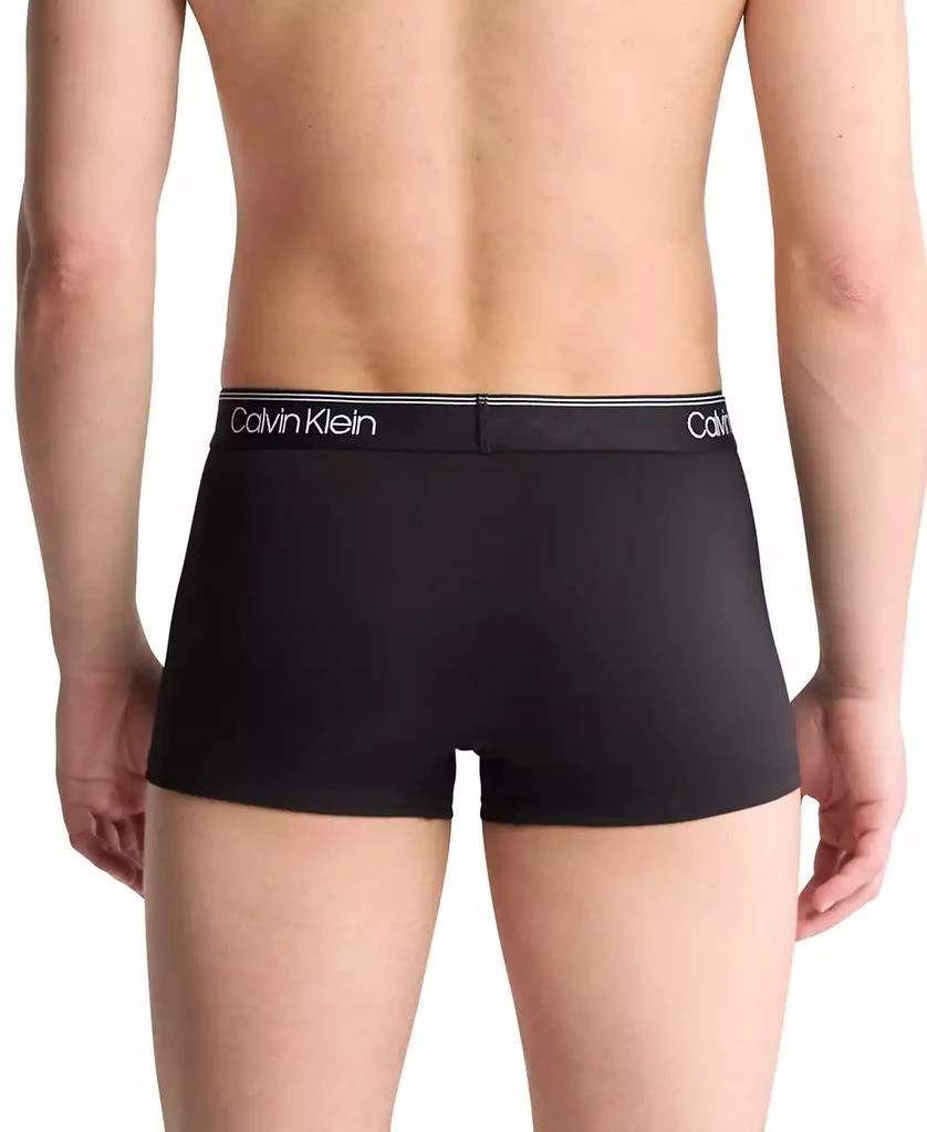 Calvin Klein Men's 3+1 Value Pack Micro Stretch Low-Rise Trunks 3