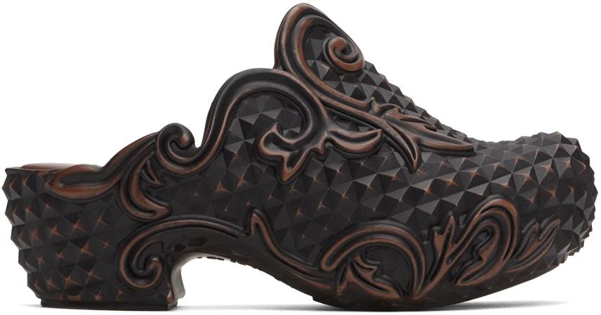 Y/Project Brown Melissa Edition Court Clogs 1