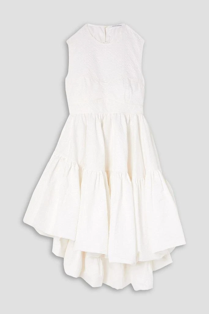 CECILIE BAHNSEN Sanne open-back matelassé mini dress 1