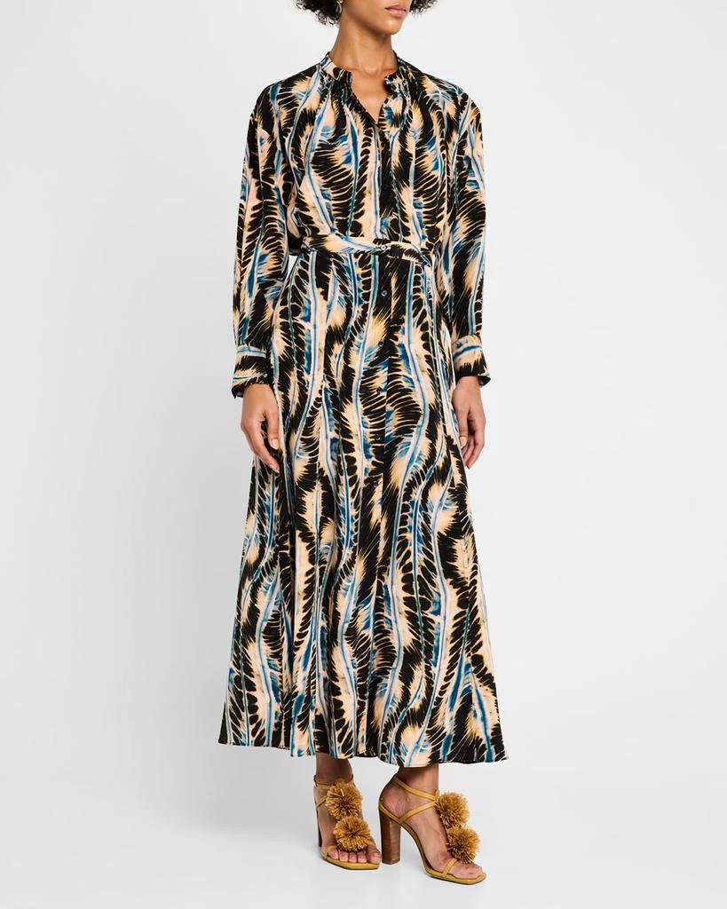 Ulla Johnson Nehir Printed Silk Blouse 2