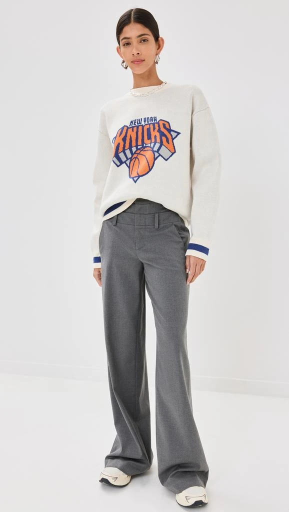 Terez Knicks Knit Crew Neck Sweatshirt 4