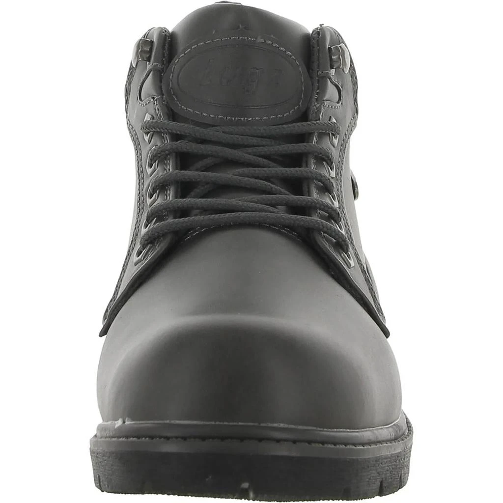 Lugz Mantle Mid Mens Faux Leather Lace-Up Ankle Boots 2