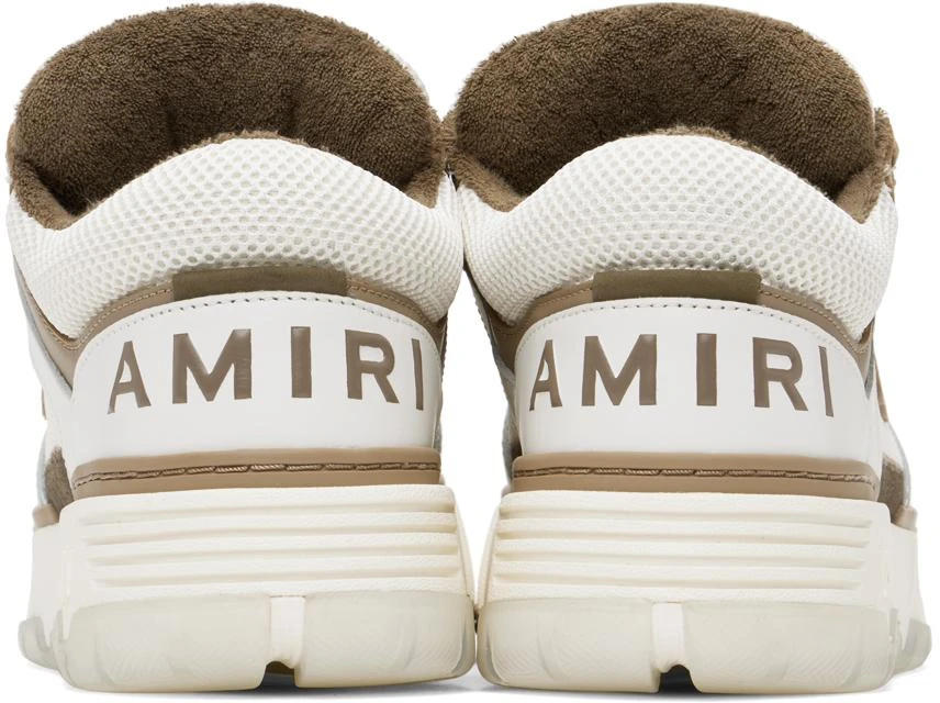 AMIRI White & Brown MA-1 Sneakers 2