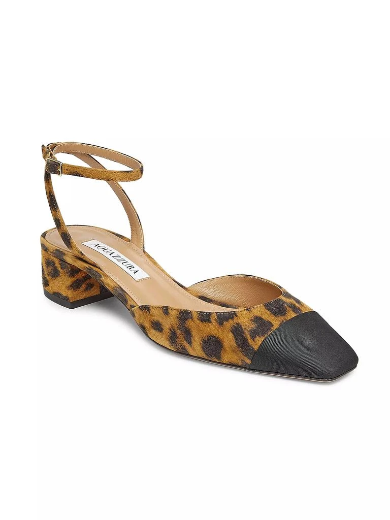 Aquazzura French Flirt 35MM Leopard Pumps 2