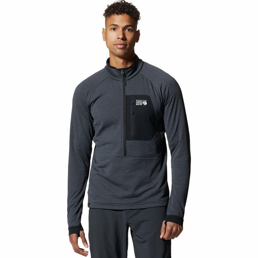 Mountain Hardwear Polartec Power Grid Half-Zip Jacket - Men's