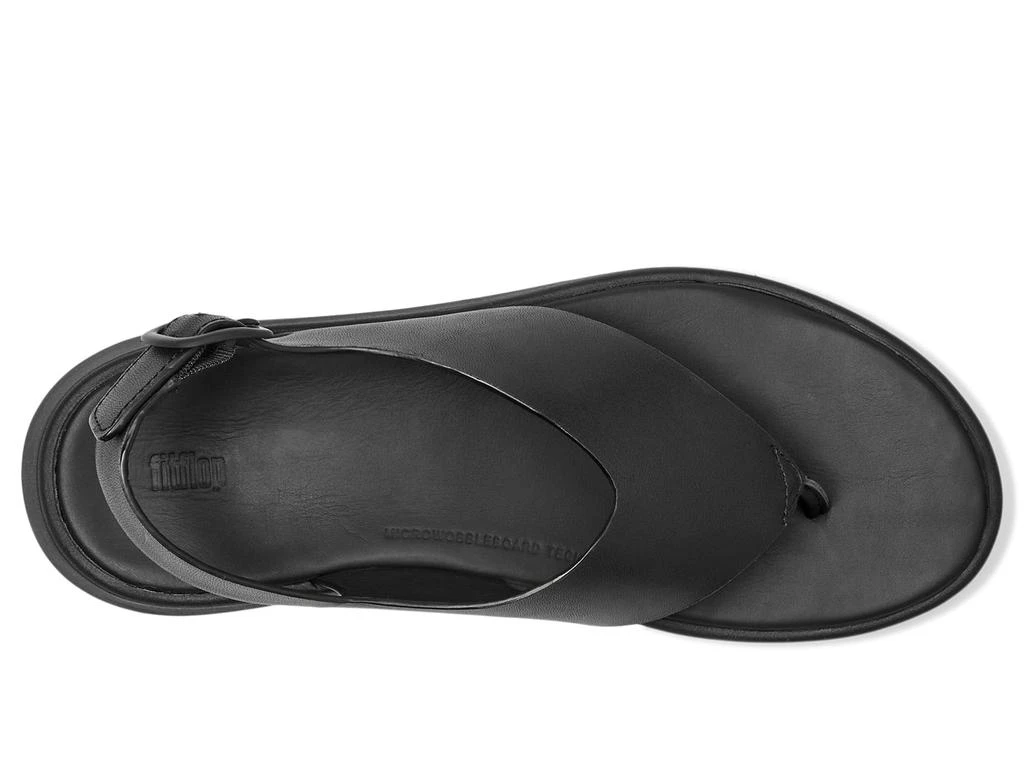 FitFlop F-Mode Leather Flatform Back-Strap Toe/Post Sandals 2