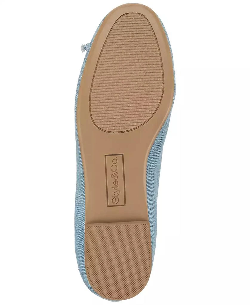 Style & Co Women's Monaee Bow Slip-On Ballet Flats, Created for Macy's 5