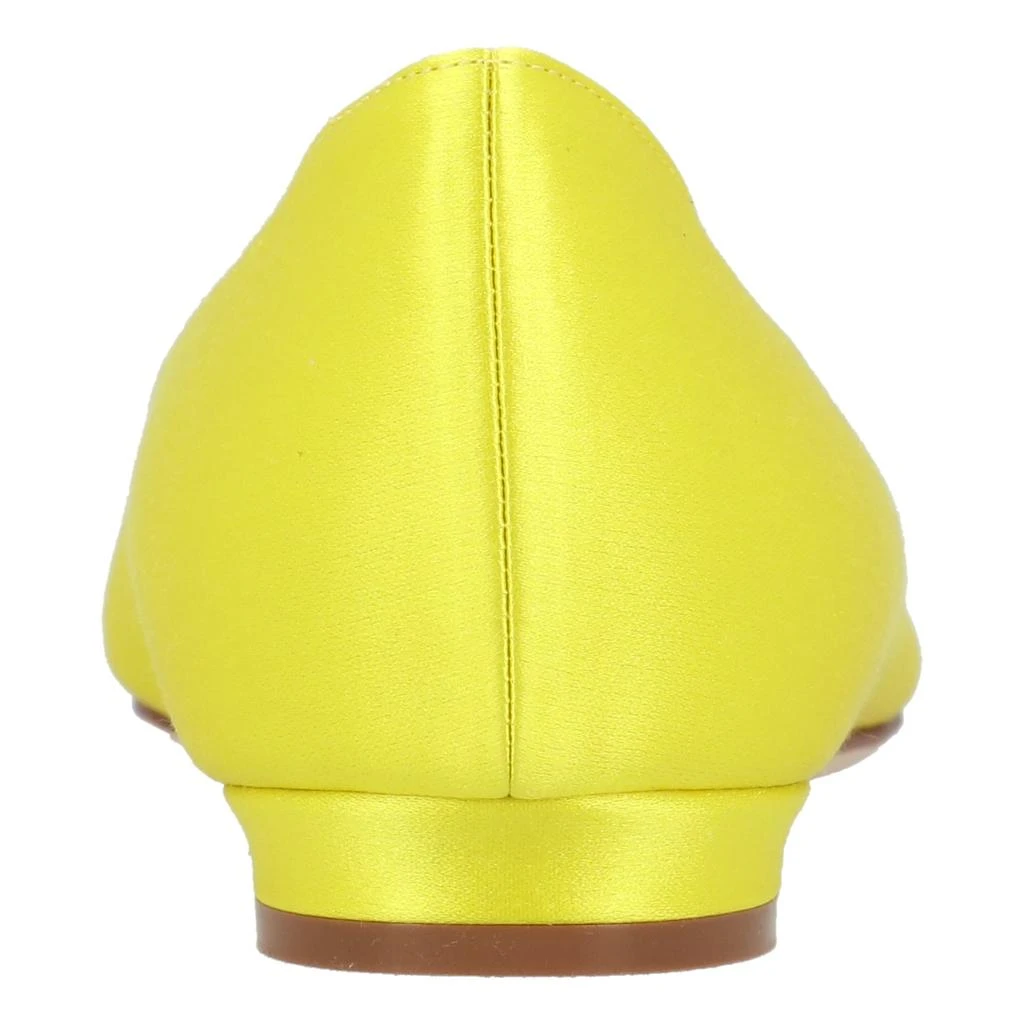 Manolo Blahnik Hangisi Flat Yellow 3