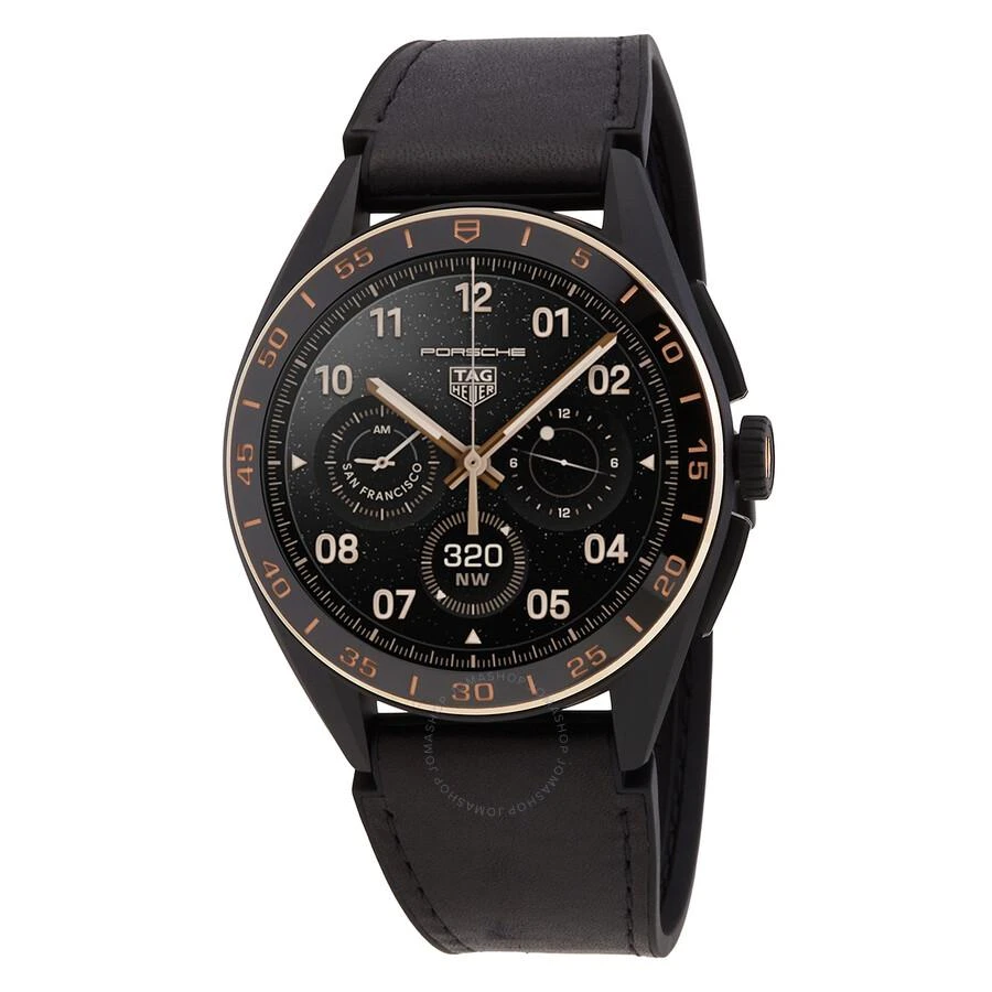 TAG Heuer Connected Quartz Analog-Digital Black Dial Men's Smart Watch SBR8A83.BT6302 1